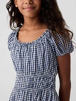 Gap × DÔEN Kids Gingham Dress