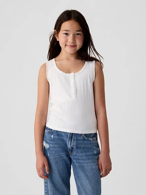 Gap DEN Kids Pointelle Tank Top