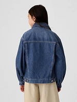 Gap × DÔEN Kids Oversized Icon Denim Jacket