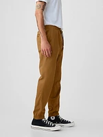 Slim Canvas Joggers with GapFlex