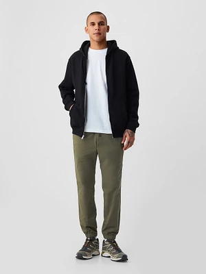 Slim Canvas Joggers