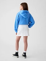 Kids Cargo Denim Skirt