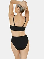 Andie High Waisted Cheeky Bikini Bottom