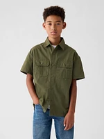 Kids Ripstop Utility Shirt