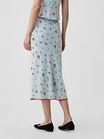 Gap × DÔEN Floral Midi Skirt