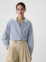 Gap DEN Organic Cotton Eyelet Big Shirt