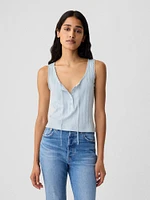 Gap DEN Pointelle Tank Top