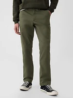 Modern Khakis Straight Fit with GapFlex