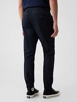 Slim Canvas Joggers with GapFlex