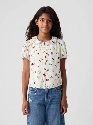 Gap DEN Kids Floral Shirt