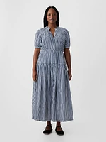 Gap × DÔEN Gingham Maxi Dress