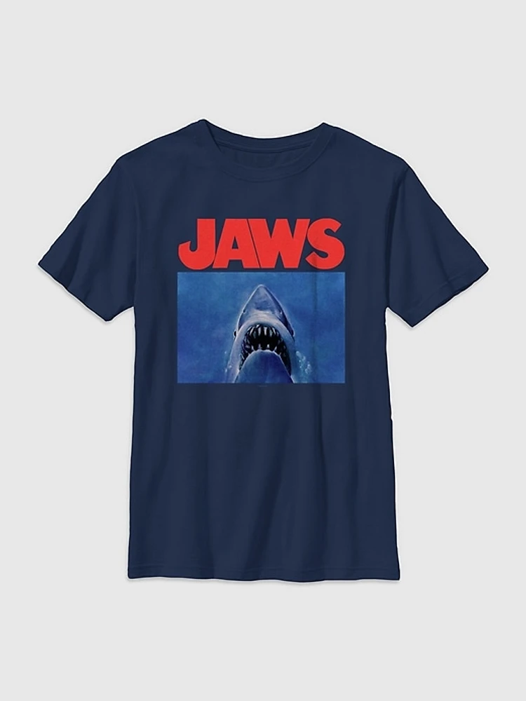 Kids Jaws Shark Graphic Tee