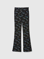 Kids Print Flare Leggings