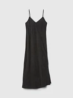 Satin Midi Dress