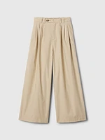 Gap × DÔEN Kids High Rise Khaki Trousers