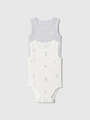 Baby First Favorites Ribbed Tank Bodysuit (2-Pack
