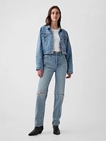 High Rise Rigid '90s Straight Jeans