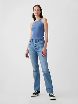 High Rise Rigid '90s Straight Jeans