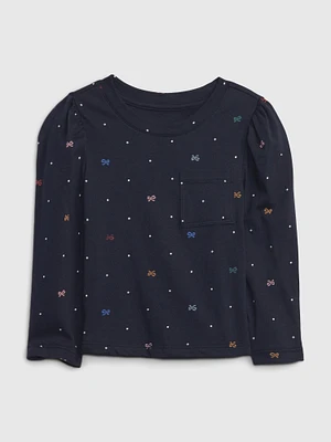 babyGap Organic Cotton Mix and Match Puff Sleeve Pocket T-Shirt