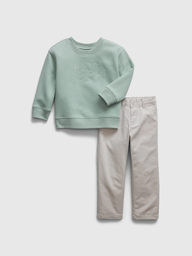 Toddler Logo Two-Piece Outfit Set