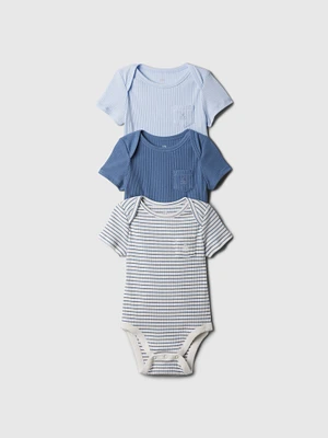 Baby First Favorites TinyRib Bodysuit (3-Pack
