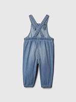 Baby Organic Cotton Denim Overalls