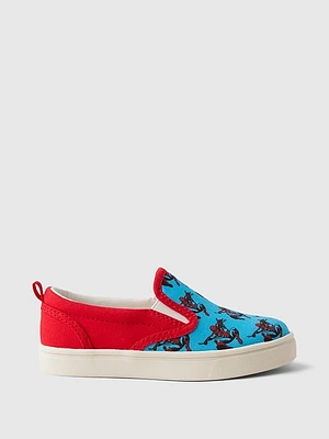 babyGap | Marvel Graphic Slip-On Sneakers