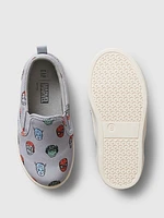 babyGap | Marvel Graphic Slip-On Sneakers