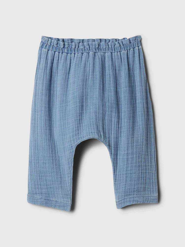 Baby Crinkle Gauze Loose Pants