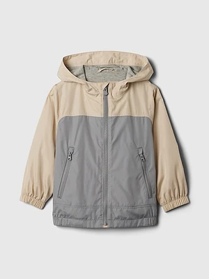 babyGap Jersey-Lined Windbreaker