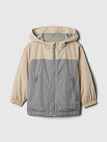 babyGap Jersey-Lined Windbreaker