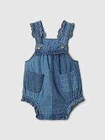 Baby Denim Shorty One-Piece