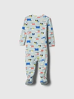 babyGap Organic Cotton Truck PJ One-Piece