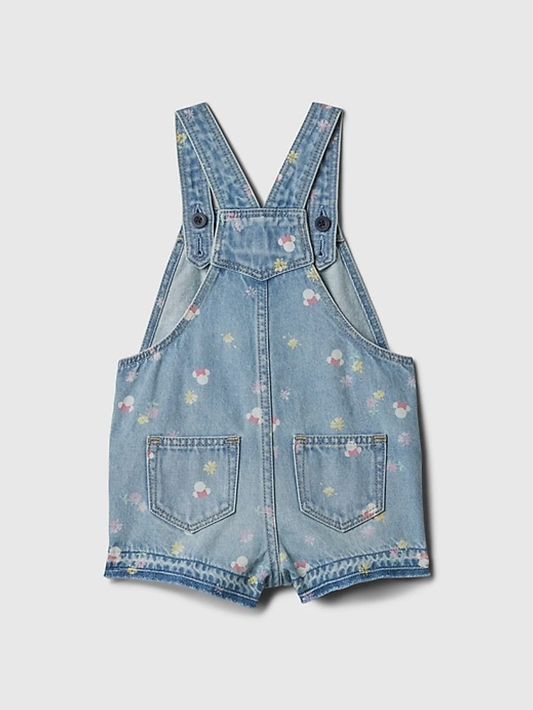 Gap × Disney Baby Denim Shortalls