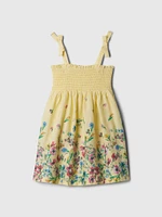 babyGap Linen-Cotton Smocked Dress