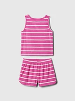 babyGap Recycled Towel Terry PJ Shorts Set