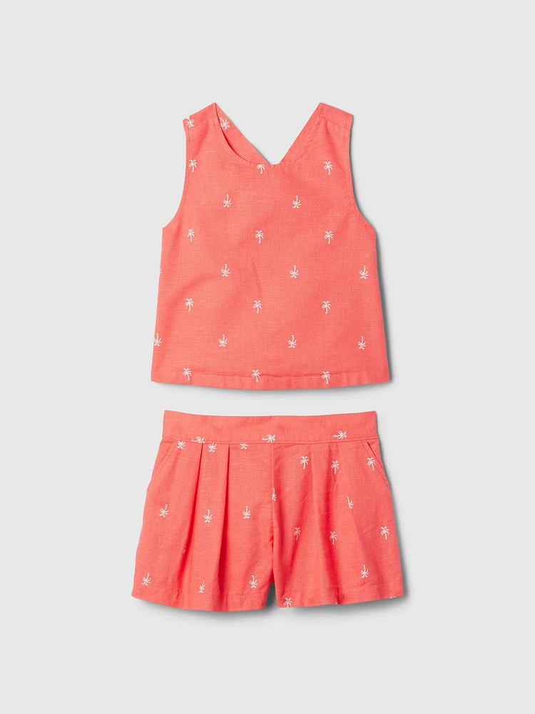 babyGap Linen-Cotton Outfit Set