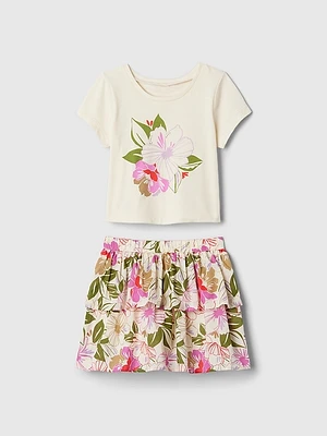 Baby & Toddler Skirt Outfit Set