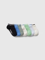 Toddler Logo No-Show Socks (7-Pack