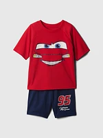 Gap × Disney Baby Cars Short PJ Set