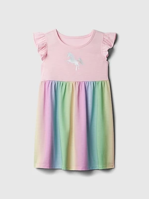 babyGap Unicorn Recycled PJ Dress