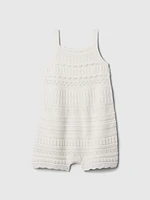 babyGap Crochet Sweater Romper