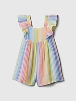 babyGap Crinkle Gauze Flutter Romper