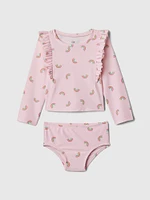 babyGap Ruffle Rash Guard Two-Piece