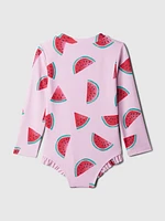 babyGap Zip Swim Rash Guard