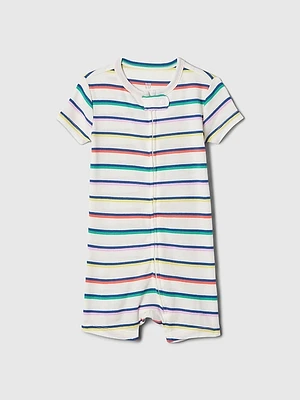 babyGap Organic Cotton PJ Shorty One-Piece