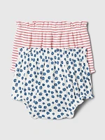 Baby First Favorites Rib Bubble Shorts (2-Pack)