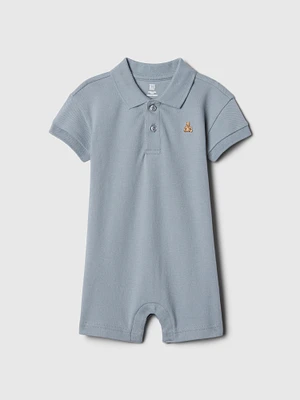 Baby Pique Polo Shirt Shorty
