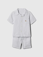 babyGap Crinkle Gauze Outfit Set