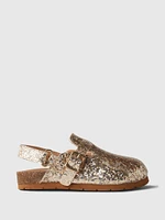 babyGap Glitter Cork Clogs